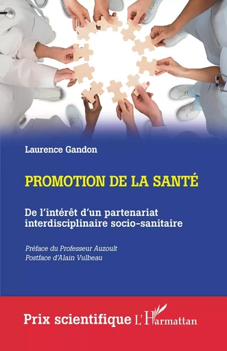 Promotion de la santé - Laurence Gandon - Editions L'Harmattan