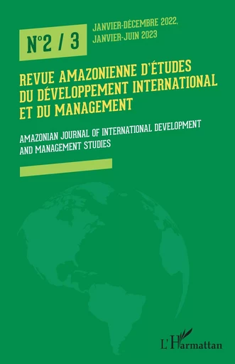 Revue amazonienne d'études du développement international et du management -  - Editions L'Harmattan