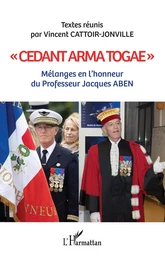 "Cedant arma togae"