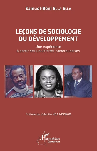 Leçons de sociologie du développement - Samuel Béni Ella Ella - Editions L'Harmattan