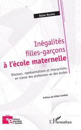 Inégalités filles-garçons à l'école maternelle