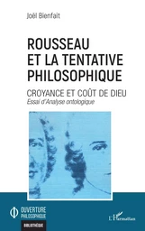 Rousseau et la tentative philosophique