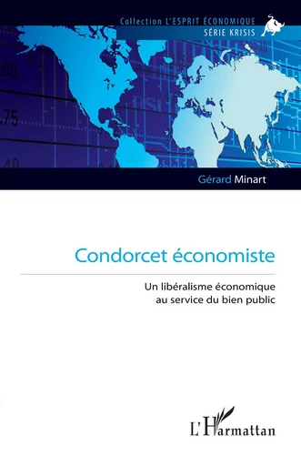 Condorcet économiste - Gérard Minart - Editions L'Harmattan