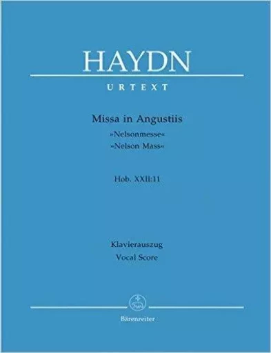 MISSA IN ANGUSTIIS HOB.XXII:11 'NELSON MASS' -  HAYDN JOSEPH - BARENREITER