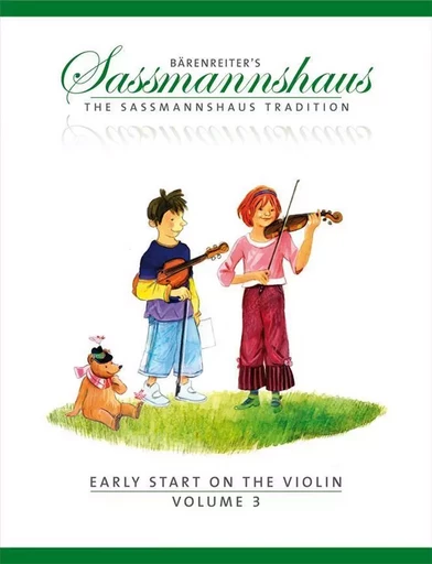 EGON SASSMANNSHAUS - EARLY START ON THE VIOLIN 3 -  EGON SASSMANNSHAUS - BARENREITER