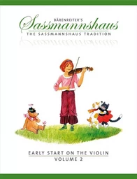 EGON SASSMANNSHAUS - EARLY START ON THE VIOLIN 2 ( ANGLAIS/ FRANCAIS )