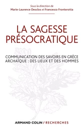 La sagesse présocratique