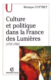 Culture et politique dans la France des Lumières