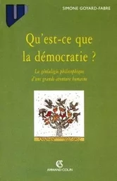 Qu'est-ce que la démocratie ?