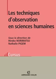 Les techniques d'observation en sciences humaines