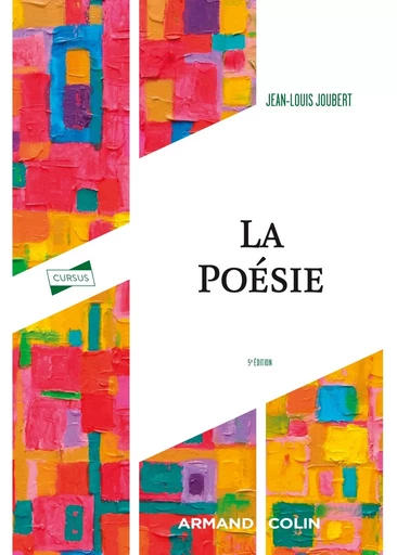 La poésie - 5e éd. - Jean-Louis Joubert - ARMAND COLIN