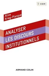 Analyser les discours institutionnels