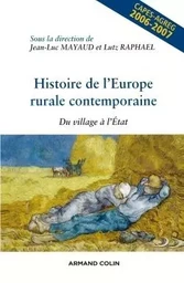 Histoire de l'Europe rurale contemporaine - Du village à l'État