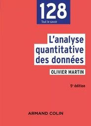 L'analyse quantitative des données - 5e éd.