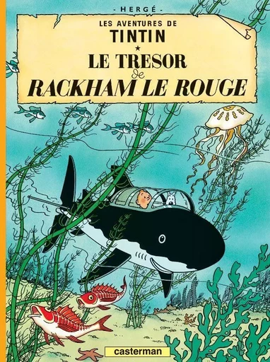 Le Trésor de Rackham le Rouge -  Hergé - CASTERMAN