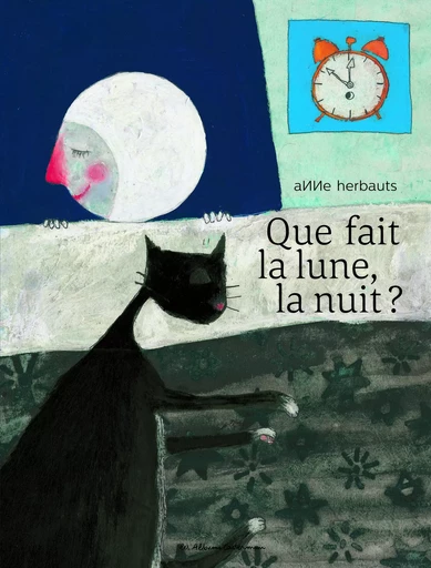 Que fait la lune, la nuit ? - Anne Herbauts - CASTERMAN