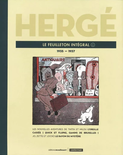 Hergé, le feuilleton intégral -  Hergé - CASTERMAN