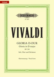 GLORIA D-DUR RV 589/ GLORIA IN D MAJOR RV 589 CHANT