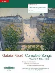 COMPLETE SONGS VOL. 2 - 33 SONGS FOR VOICE AND PIANO (1884-1919) CRITICAL EDITION - VOIX HAUTES ET P