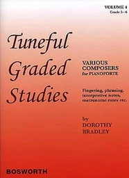 DOROTHY BRADLEY : TUNEFUL GRADED STUDIES VOL.4 GRADE 5 TO 6 - PIANO