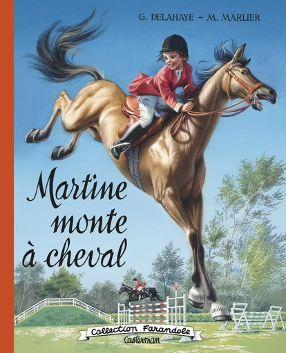 Martine - Martine monte à cheval - Gilbert Delahaye - CASTERMAN