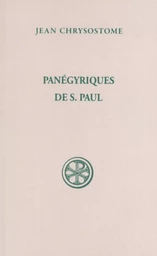 PANEGYRIQUES DE S. PAUL