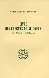 SC 288 LIVRE DES GUERRES DU SEIGNEUR