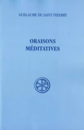 ORAISONS MEDITATIVES