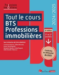 Tout le cours BTS Professions immobilières