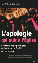 Apologie qui nuit à l'Église