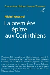 LA PREMIÈRE ÉPÎTRE AUX CORINTHIENS