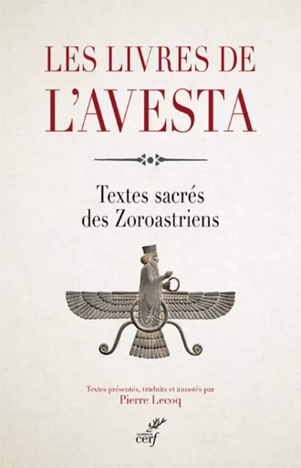 LES LIVRES DE L'AVESTA -  LECOQ PIERRE - CERF