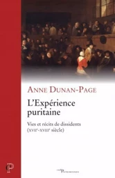 L'EXPÉRIENCE PURITAINE