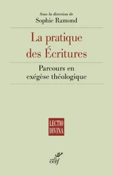 LA PRATIQUE DES ECRITURES - PARCOURS EN EXEGESE THEOLOGIQUE