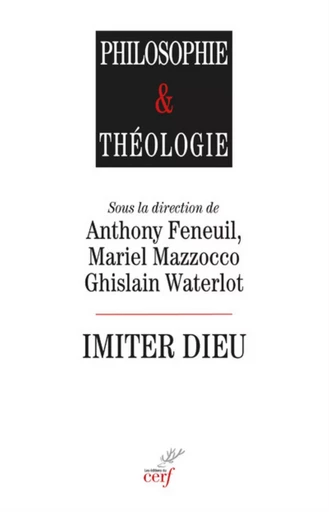 IMITER DIEU -  MAZZOCCO MARIEL,  WATERLOT GHISLAIN - CERF