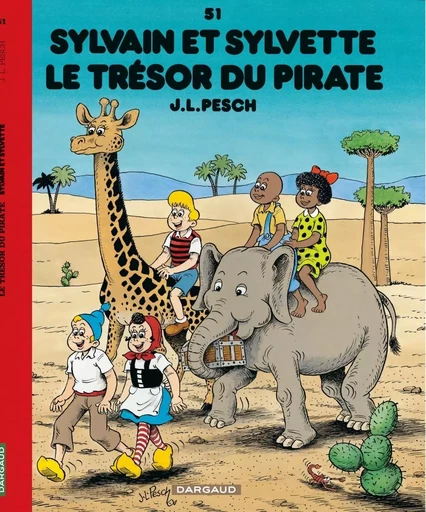 Sylvain et Sylvette - Tome 51 - Le Trésor du Pirate -  Pesch Jean-Louis - DARGAUD