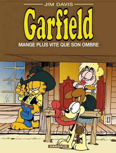 Garfield - Garfield mange plus vite que son ombre -  Davis Jim - DARGAUD