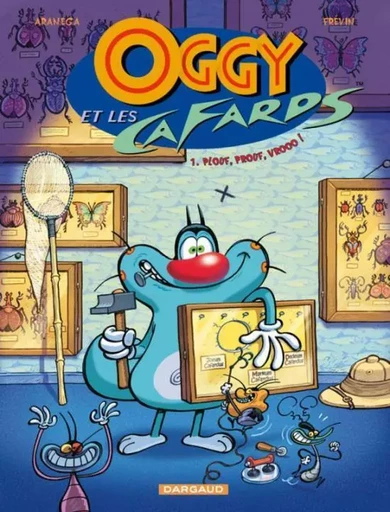 Oggy et les cafards - Tome 1 - Plouf, prouf, vrooo ! -  Aranega Diego - DARGAUD