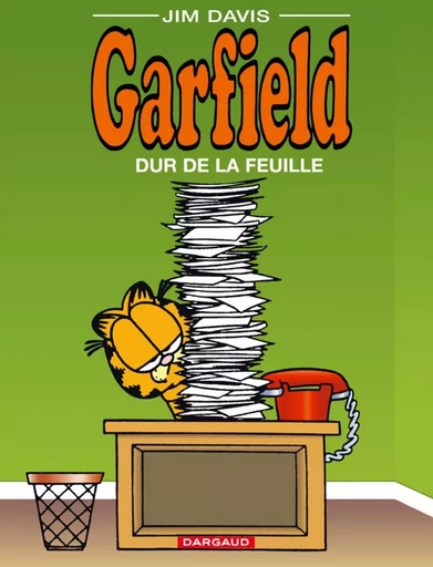 Garfield - Dur de la feuille -  Davis Jim - DARGAUD