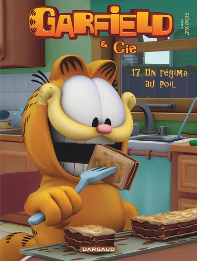 Garfield & Cie - Tome 17 - Un régime au poil -  Davis Jim - DARGAUD