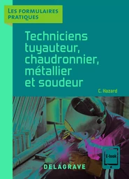 Techniciens tuyauteur, chaudronnier, métallier et soudeur CAP, Bac Pro (2021) - Référence