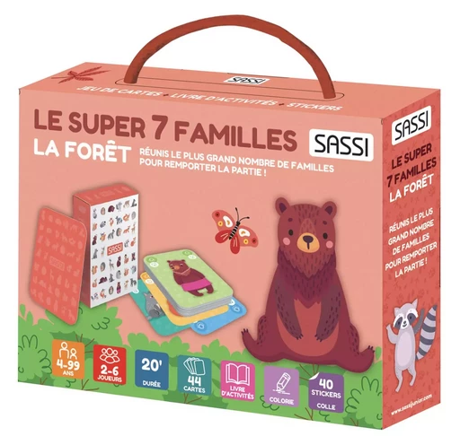 Le super 7 familles. La forêt - Roberta Marcolin - SASSI