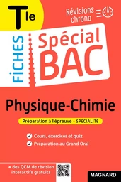 Spécial Bac Fiches Physique-Chimie Tle Bac 2025