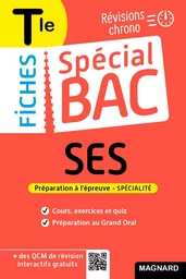 Spécial Bac Fiches SES Tle Bac 2025