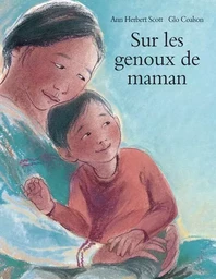 Sur les genoux de maman