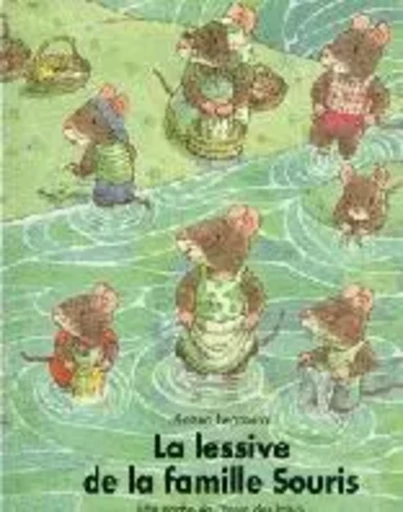 Lessive de la famille souris (La) - Kazuo Iwamura - EDL