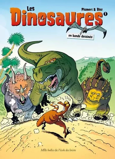 Les dinosaures en bande dessinée - Tome 1 - Arnaud Plumeri - EDL