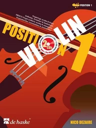 VIOLIN POSITION 1 VIOLON -  RECUEIL + 2 CDS