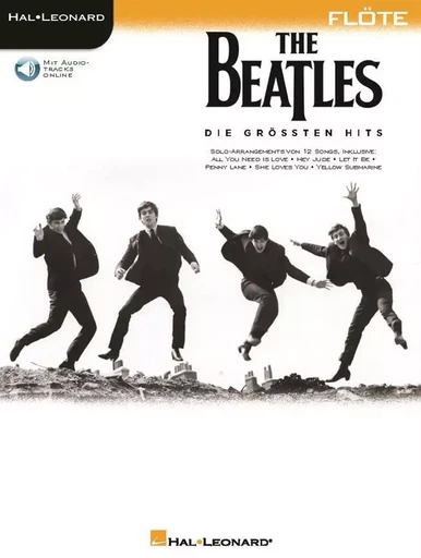 THE BEATLES - DIE GRO TEN HITS (FLOTE)  +ENREGISTREMENTS ONLINE -  JOHN LENNON_PAUL MCC - HAL LEONARD