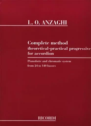 COMPLETE METHOD THEORETICAL-PRATICAL PROGRESS ACCORDEON